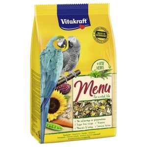 Menu για μεγάλους παπαγάλους με μέλι 1Kg