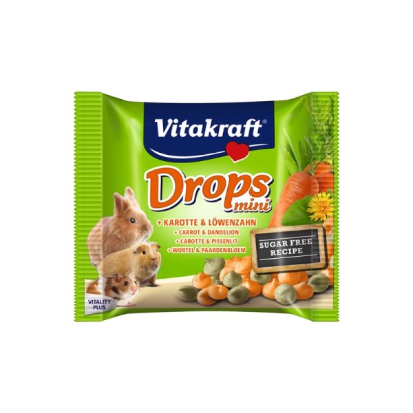 Drops Mini Καρότο και Πικραλίδα 40gr