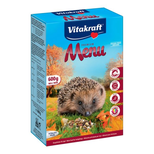 Menu Nital Life - Premium Τροφή για σκαντζόχοιρους 600gr