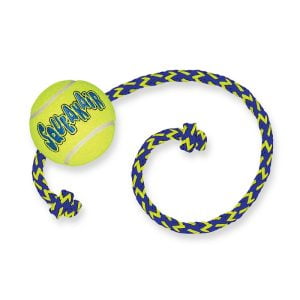 Squeakair Tennis with rope Medium