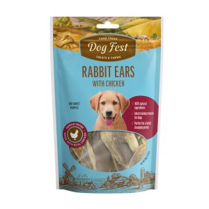 Puppy - Rabbit Ears with Chicken 90gr