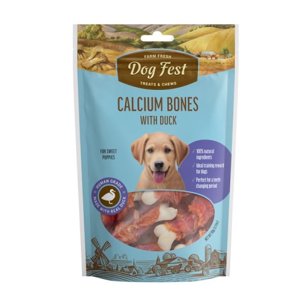 Puppy - Calcium bones with Duck 90gr