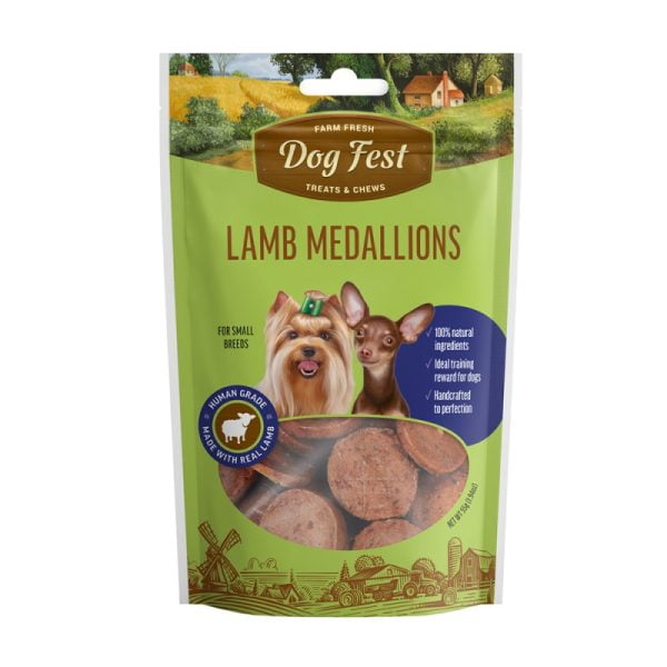 Lamb Medallions (Small Breed) 55gr