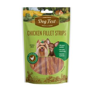 Chicken fillet strips (Small Breed) 55gr