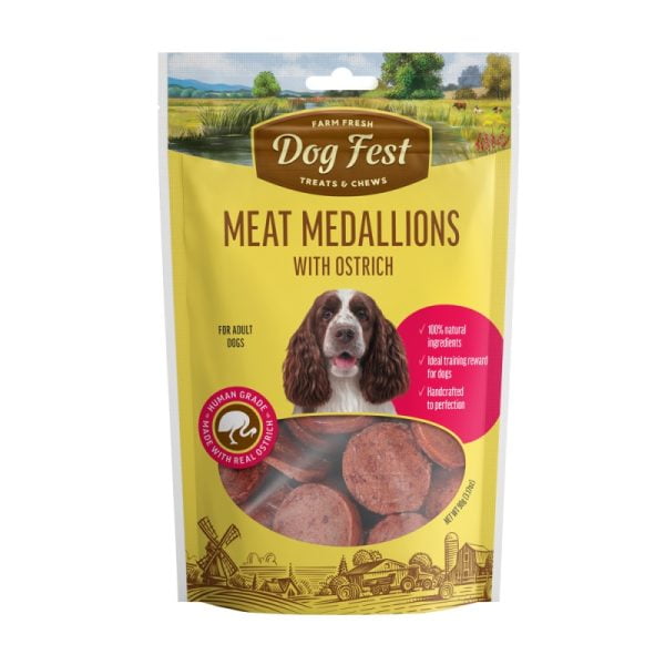 Meat Medallions with Ostrich 90gr