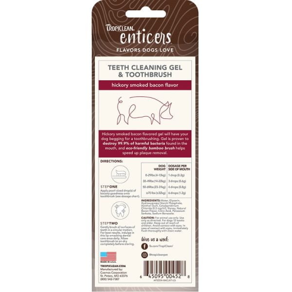 Teeth Cleaning Gel Hickory Smoked Bacon - Image 2