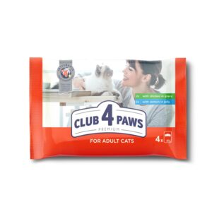 CLUB4PAWS Adult 4x85gr