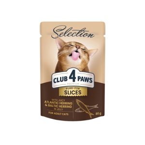 CLUB4PAWS Selection Adult σε ζελέ 80gr