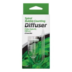 Glass Bubble Counter Spiral Diffuser - Pollen 23mm
