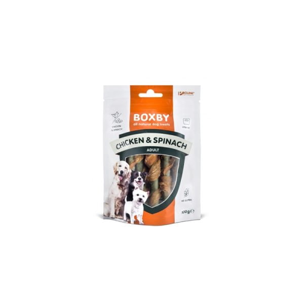 BOXBY Chicken & Spinach - Κοτόπουλο-Σπανάκι