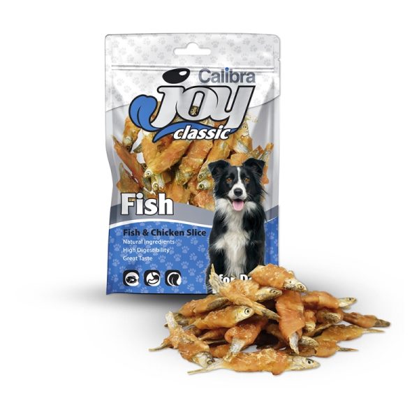 Calibra Joy Dog Classic 80gr Ψάρι & Κοτόπουλο