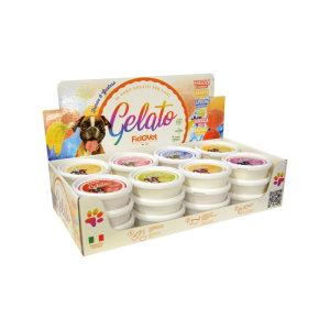 FIDOVET Display με 24 παγωτά* σε 6 γεύσεις