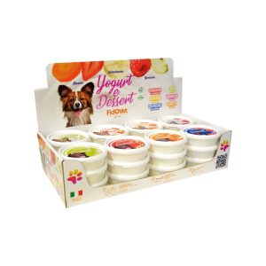 FIDOVET Display με 12 γιαούρτια* & 12 επιδόρπια* σε 6 γεύσεις