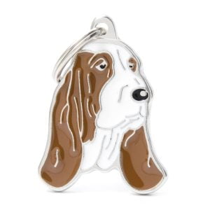 Ταυτότητα Friends Basset Hound Λευκό-Καφέ
