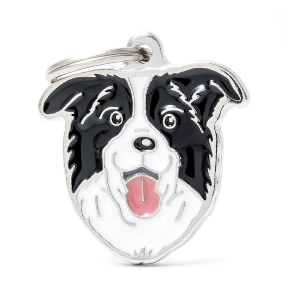 Ταυτότητα Friends Border Collie Μαύρο-Λευκό