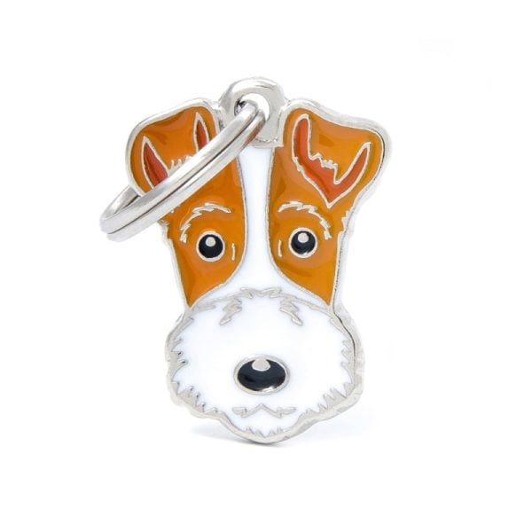 Ταυτότητα Friends Fox Terrier Λευκό-Πορτοκαλί