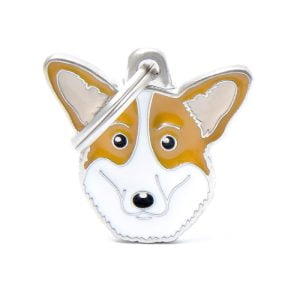 Ταυτότητα Friends Corgi Καφέ-Λευκό