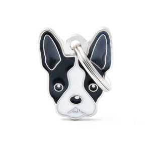 Ταυτότητα Friends Boston Terrier Μαύρο-Λευκό