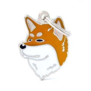 Ταυτότητα Friends Shiba Inu Πορτοκαλί-Λευκό