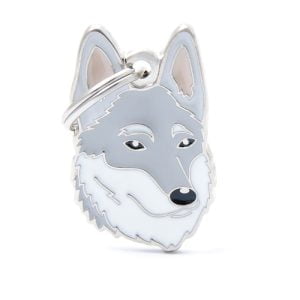 Ταυτότητα Friends Wolfdog Γκρι-Λευκό