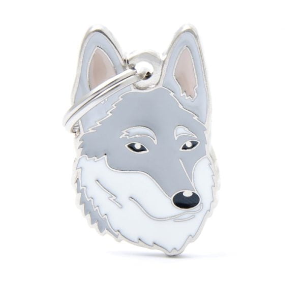 Ταυτότητα Friends Wolfdog Γκρι-Λευκό
