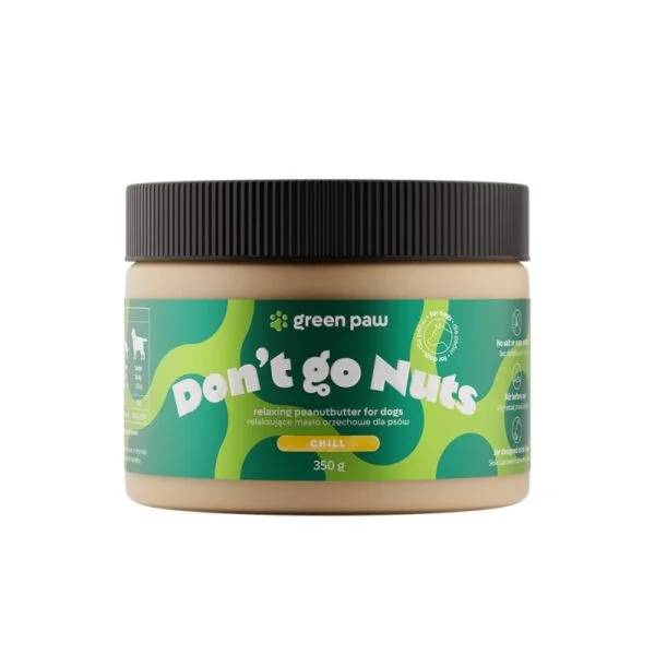 Don't go Nuts -
Χαλαρωτικό Φυστικοβούτυρο Green Paw 350ml