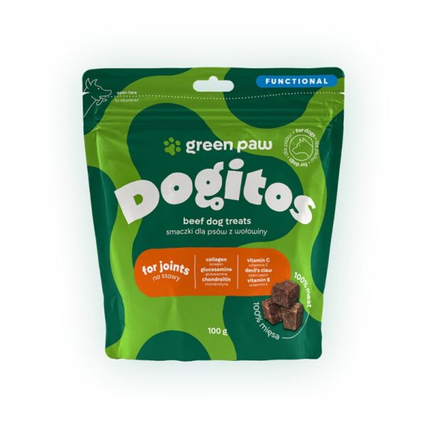 Dogitos for joints -
Λιχουδιές για Αρθρώσεις με 100% Βοδινό 100gr