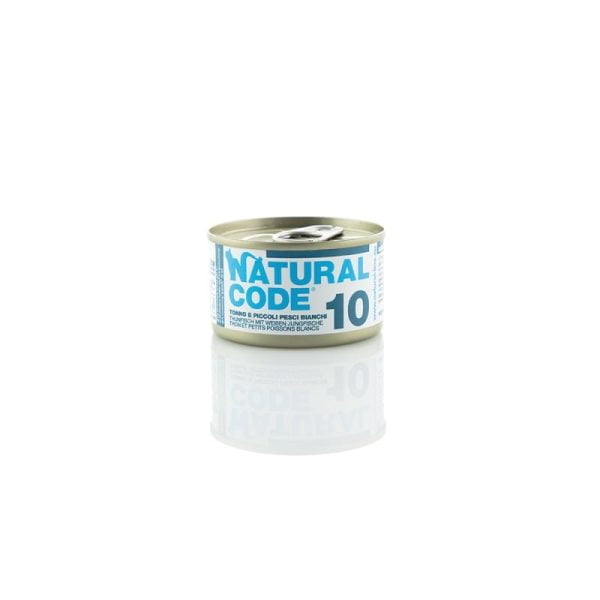 Natural Code Πατέ Adult Τόνος και Λευκά Ψάρια 85gr