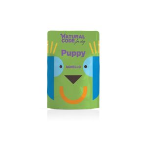 Natural Code Puppy Dog Αρνί, Ρύζι & Αχλάδι σε φακελάκι