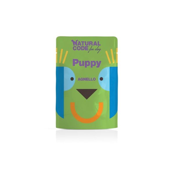 Natural Code Puppy Dog Αρνί, Ρύζι & Αχλάδι σε φακελάκι