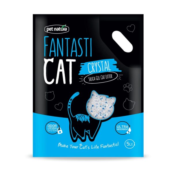 Κρυσταλλική άμμος υγιεινής γάτας Fantasticat