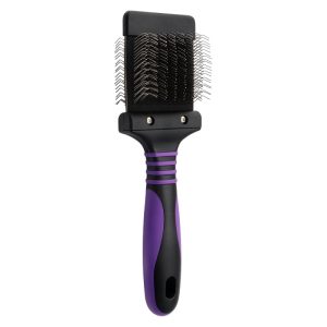 ProFlex Mini (Deshedding) Slicker Brush – Purple Small
