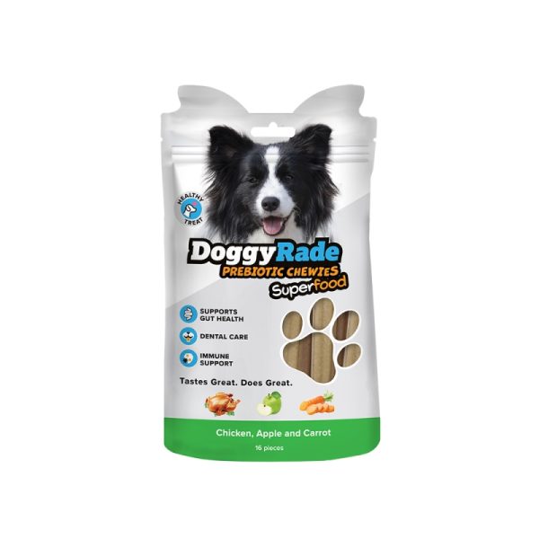 Doggy Rade Prebiotics Chewy Πρεβιοτικές Λιχουδιές με Κοτόπουλο, μήλο και καρότο
