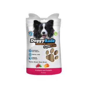 Doggy Rade Prebiotics Chewy Πρεβιοτικές Λιχουδιές με κράνμπερυ και κολοκύθα